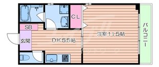 メゾン・ド・ボナールの物件間取画像